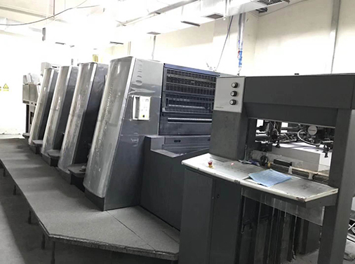 海德堡四开四色